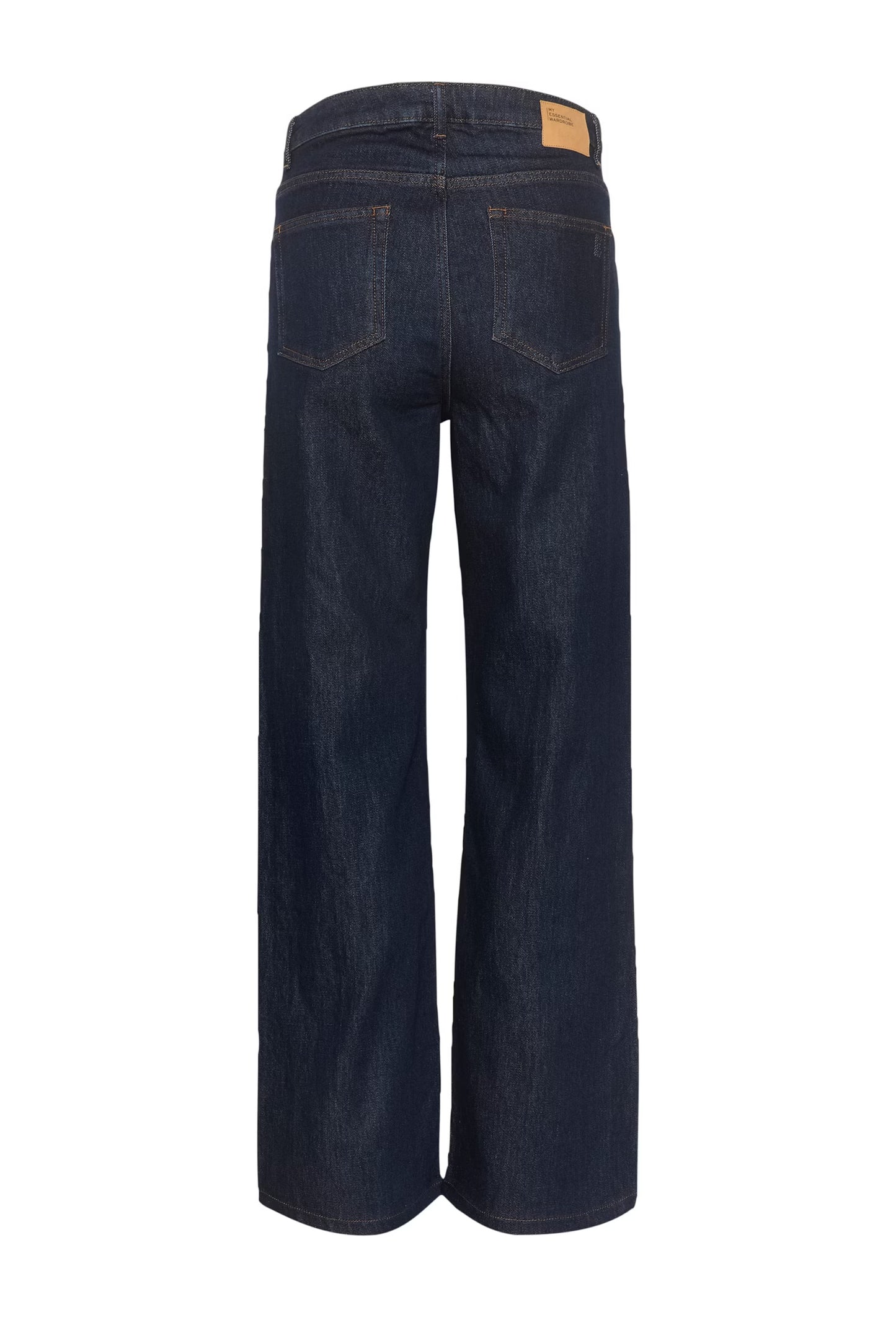 My Essential Wardrobe - 35 THE LOUIS HIGH WIDE - Dark Blue Un-Wash