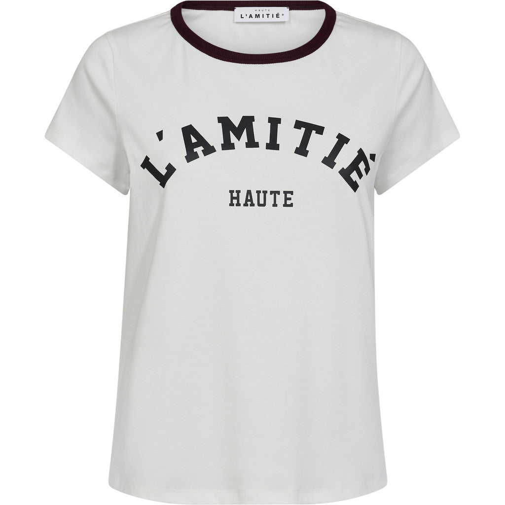 Haute L’Amitié - Neckline logo Tee
