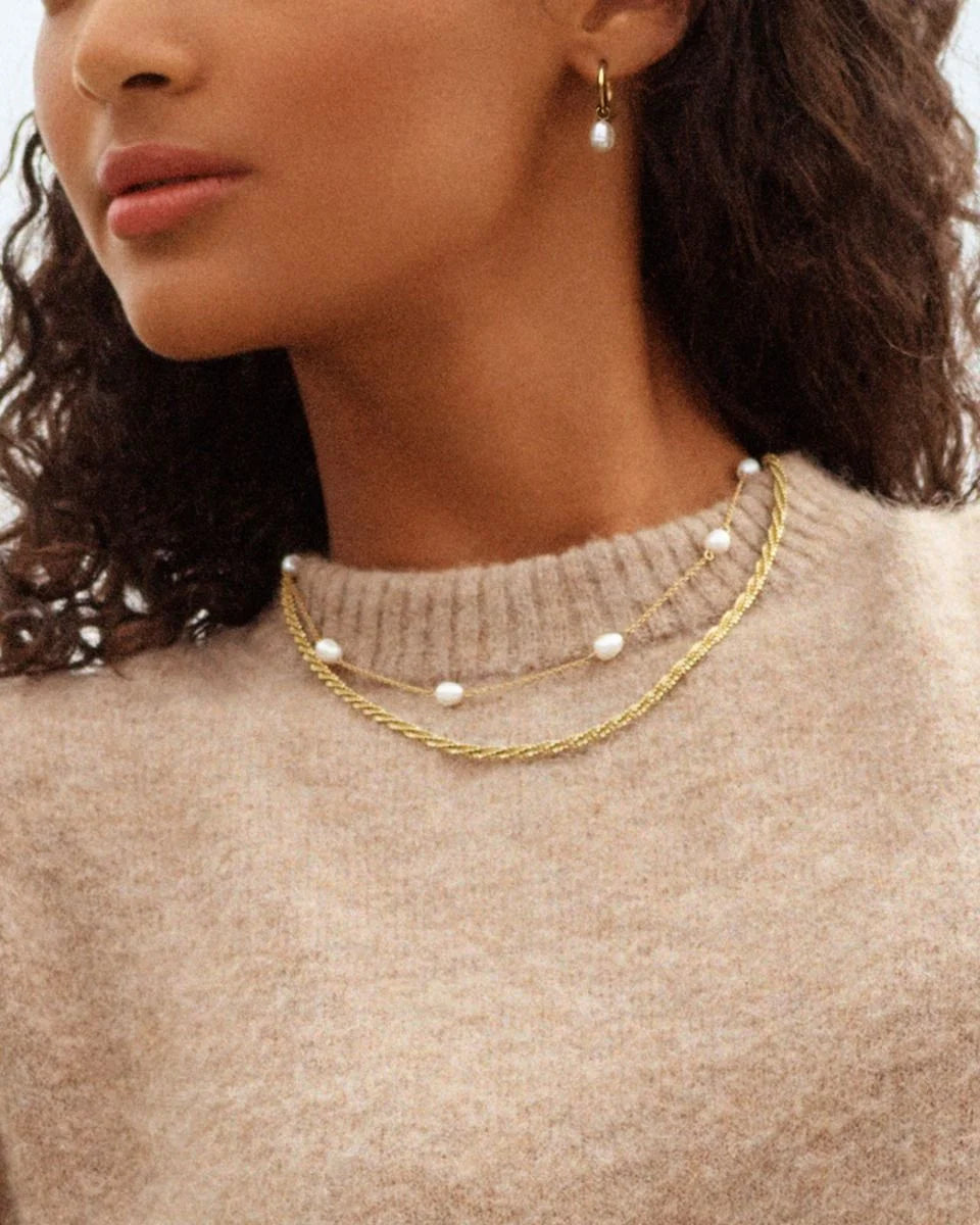 EDBLAD - Perla Necklace Multi Gold
