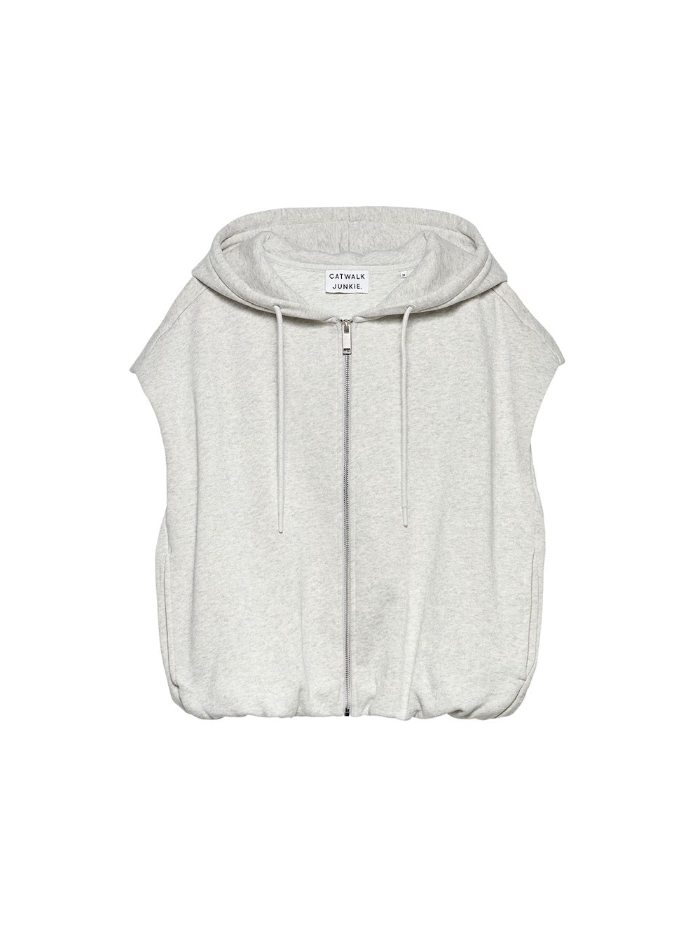 CATWALK JUNKIE - Sleeveless tuck in sweater with hood
