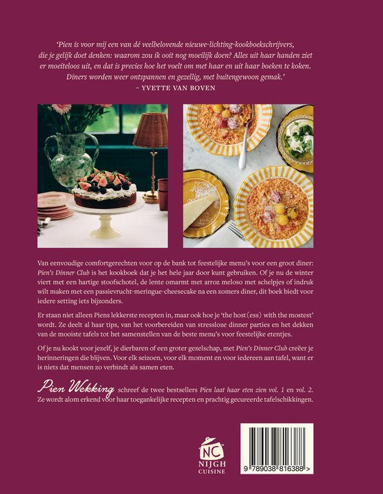 Pien’s Dinner Club - Pien Laat Haar Eten Zien