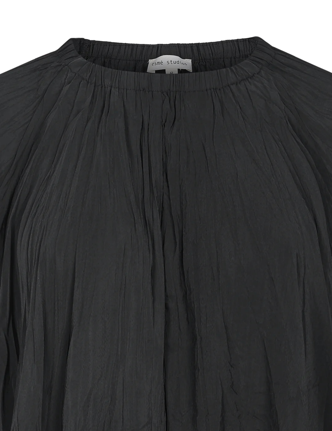 Esmé Studíos - ESTova LS Blouse GRS - Black