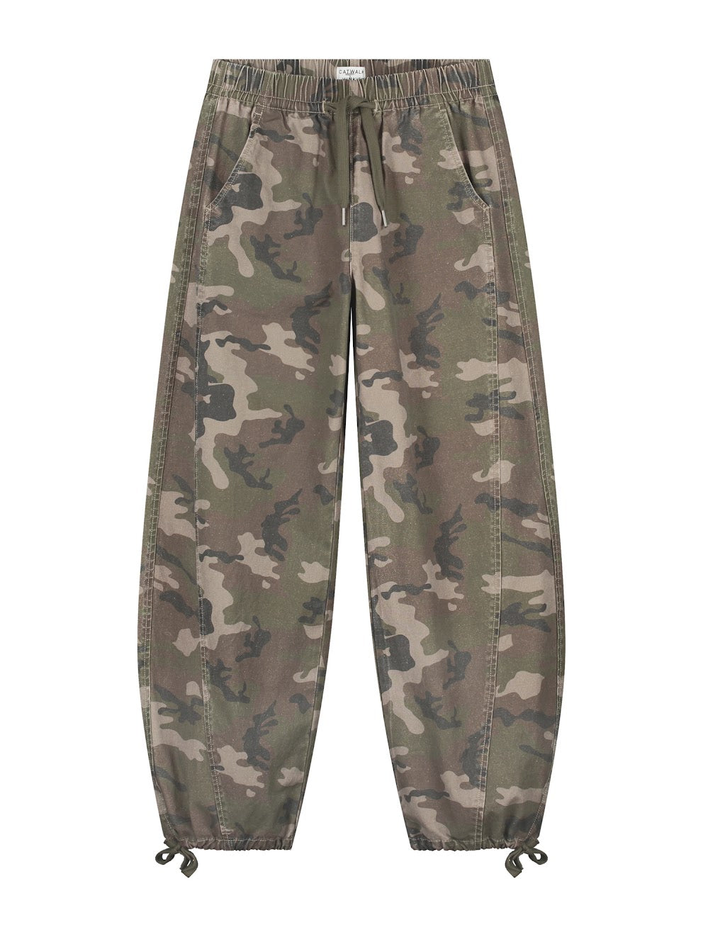 CATWALK JUNKIE. - Barrel fit camo jogger