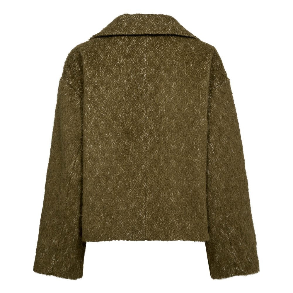 Co’Couture - Haris Herring Jacket | Military Olive