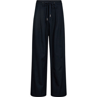 Haute L’Amitié - Michelle Tailor Tie Tall Pants - Navy