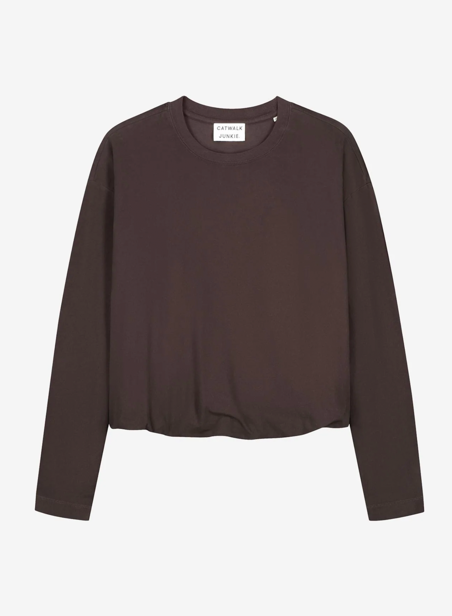 Catwalk Junkie - Tuck in long sleeve - Dark Cacao