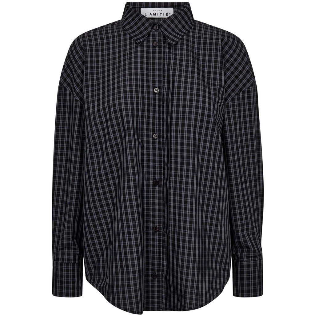 Haute L’Amitié - Melvin Checked Twist Bow Shirt