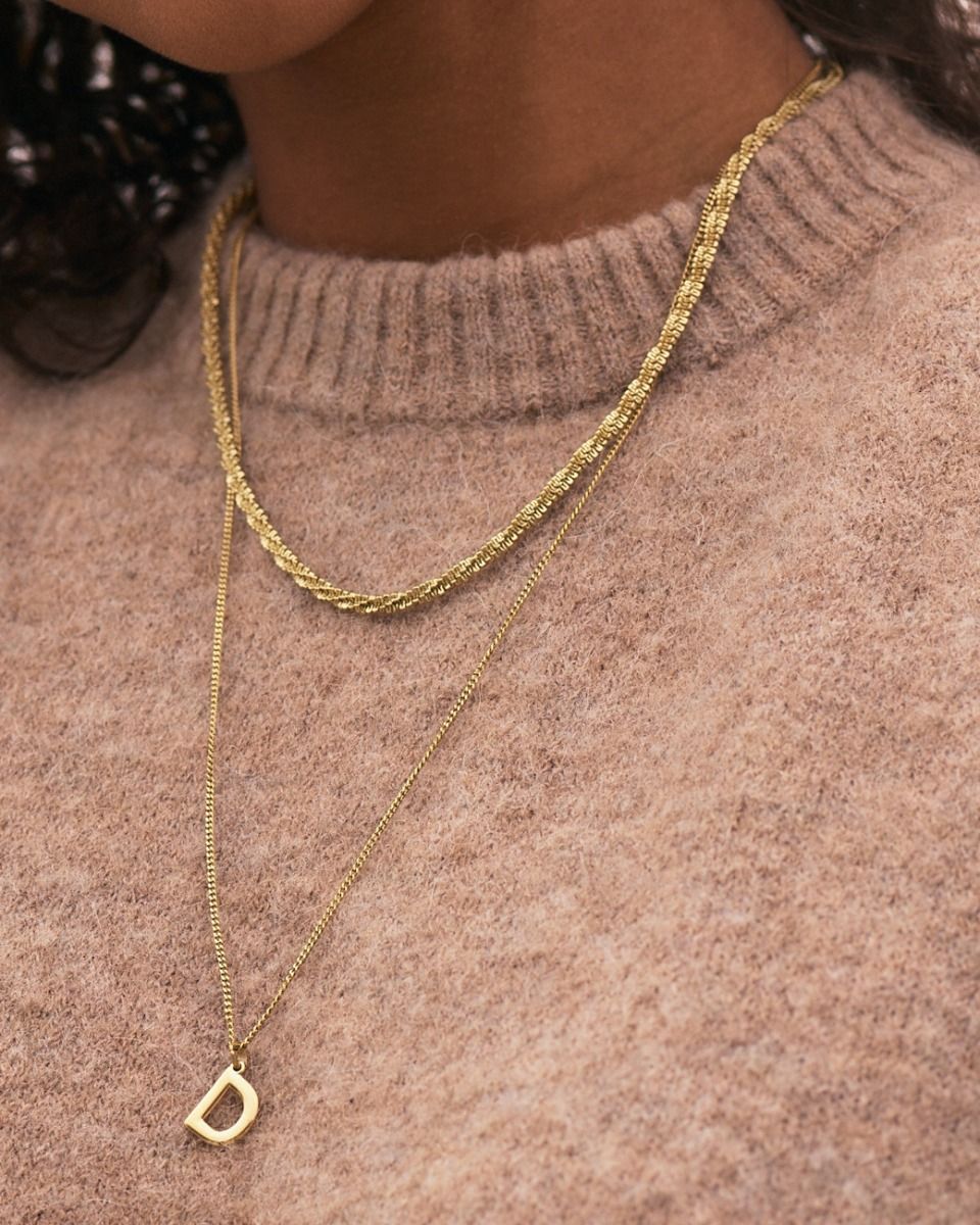 EDBLAD - Tinsel Necklace 45 cm Gold