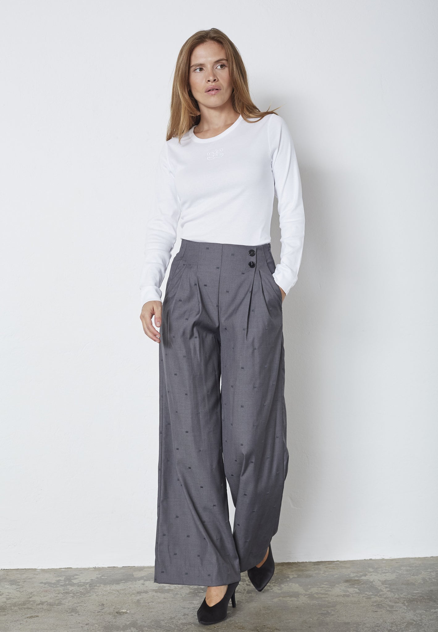 Co’Couture - SagaCC Pleat LL Pant