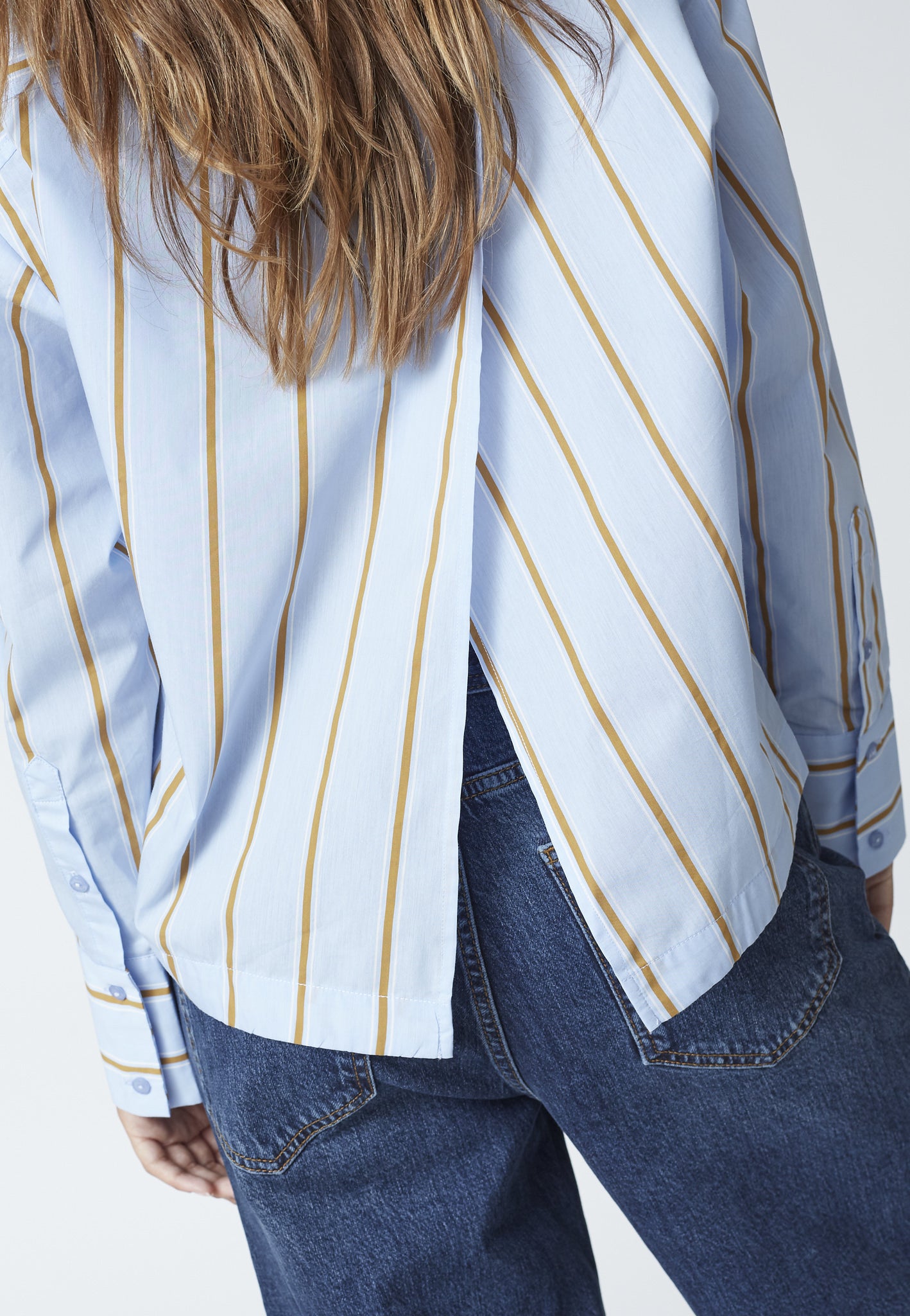 Co’Couture - AmoraCC Stripe Tie Shirt