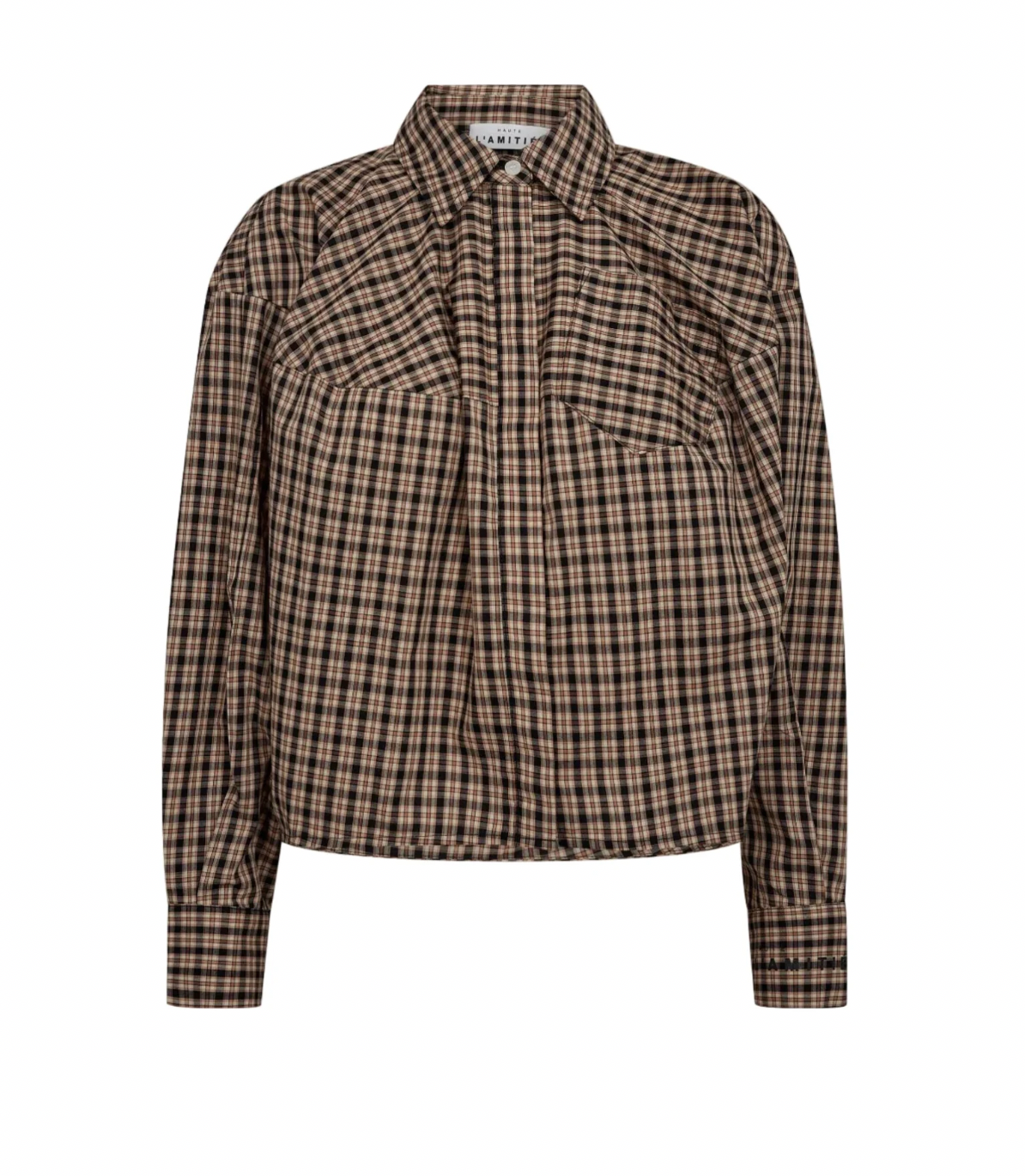 Haute L’Amitié - Sophie Check Shirt - Dessert