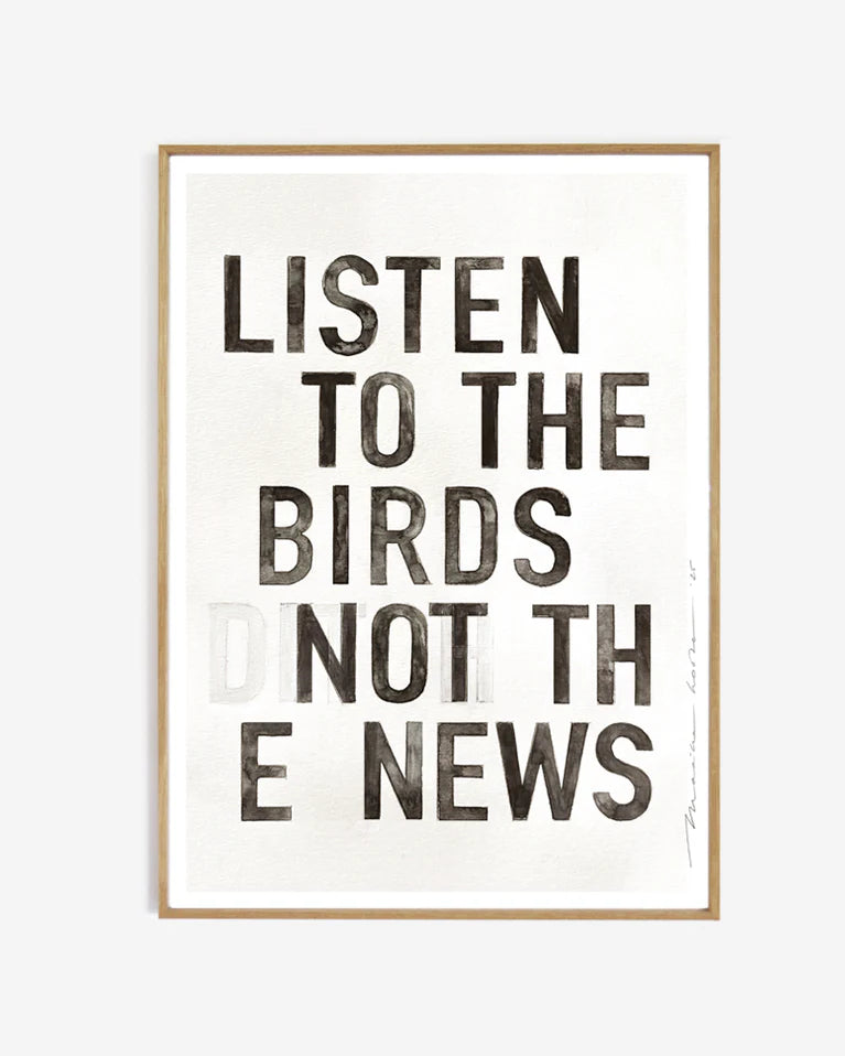 My Deer Art - ART PRINT - BIRDS - 40x50cm