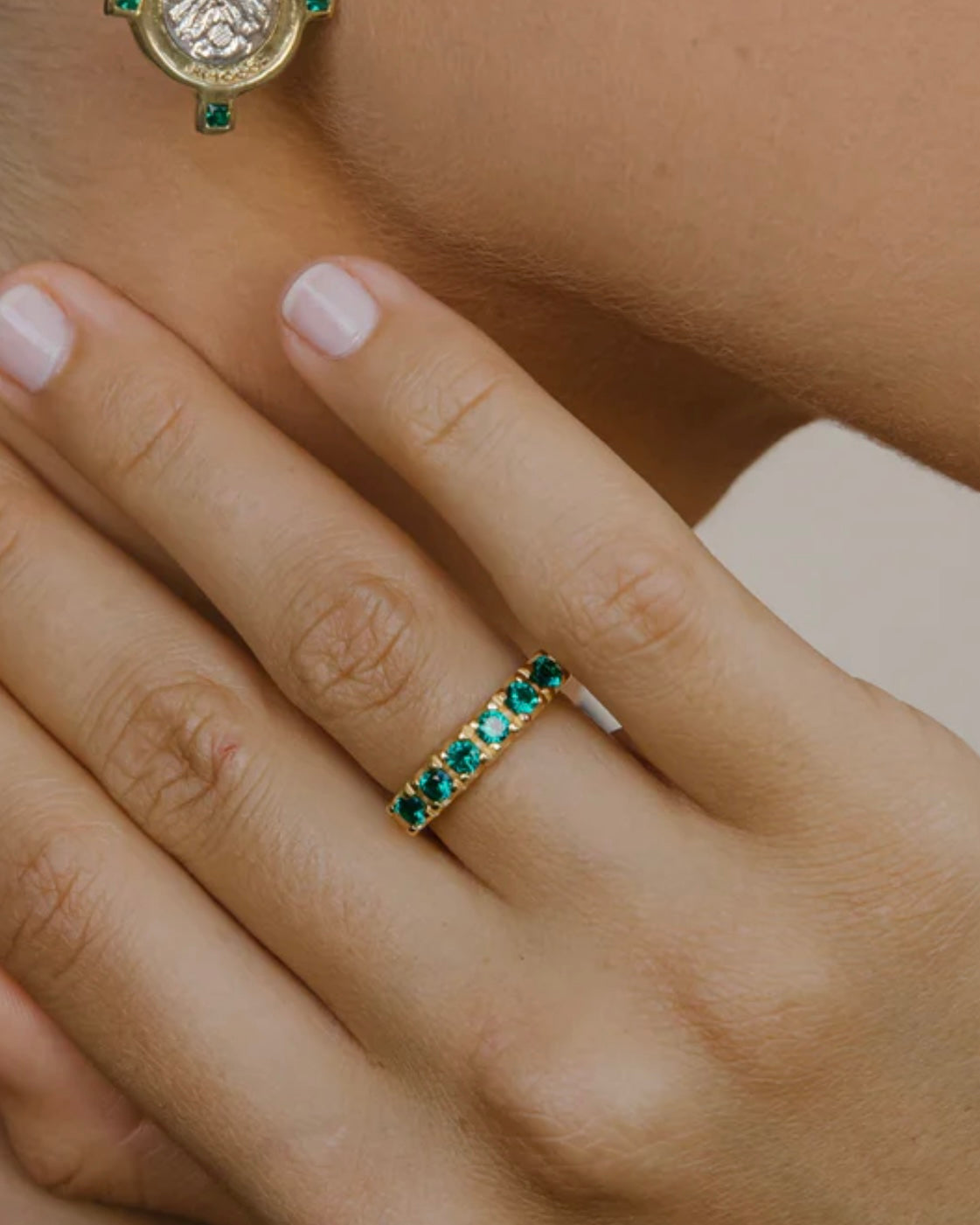 Wildthings Collectables - Vintage rain forest ring gold plated - Gold
Plated