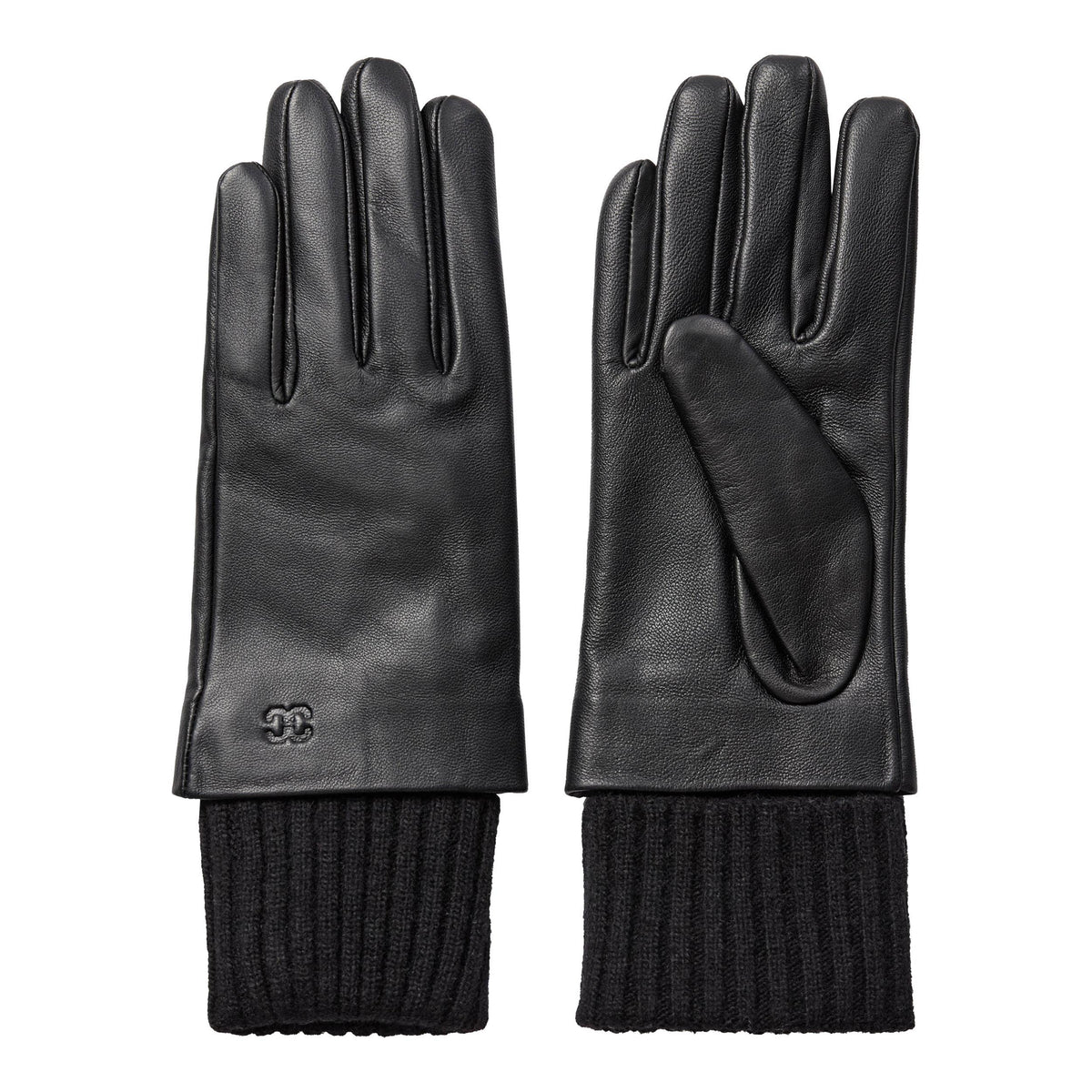 Co’Couture - EdmundCC Leather Gloves - Black