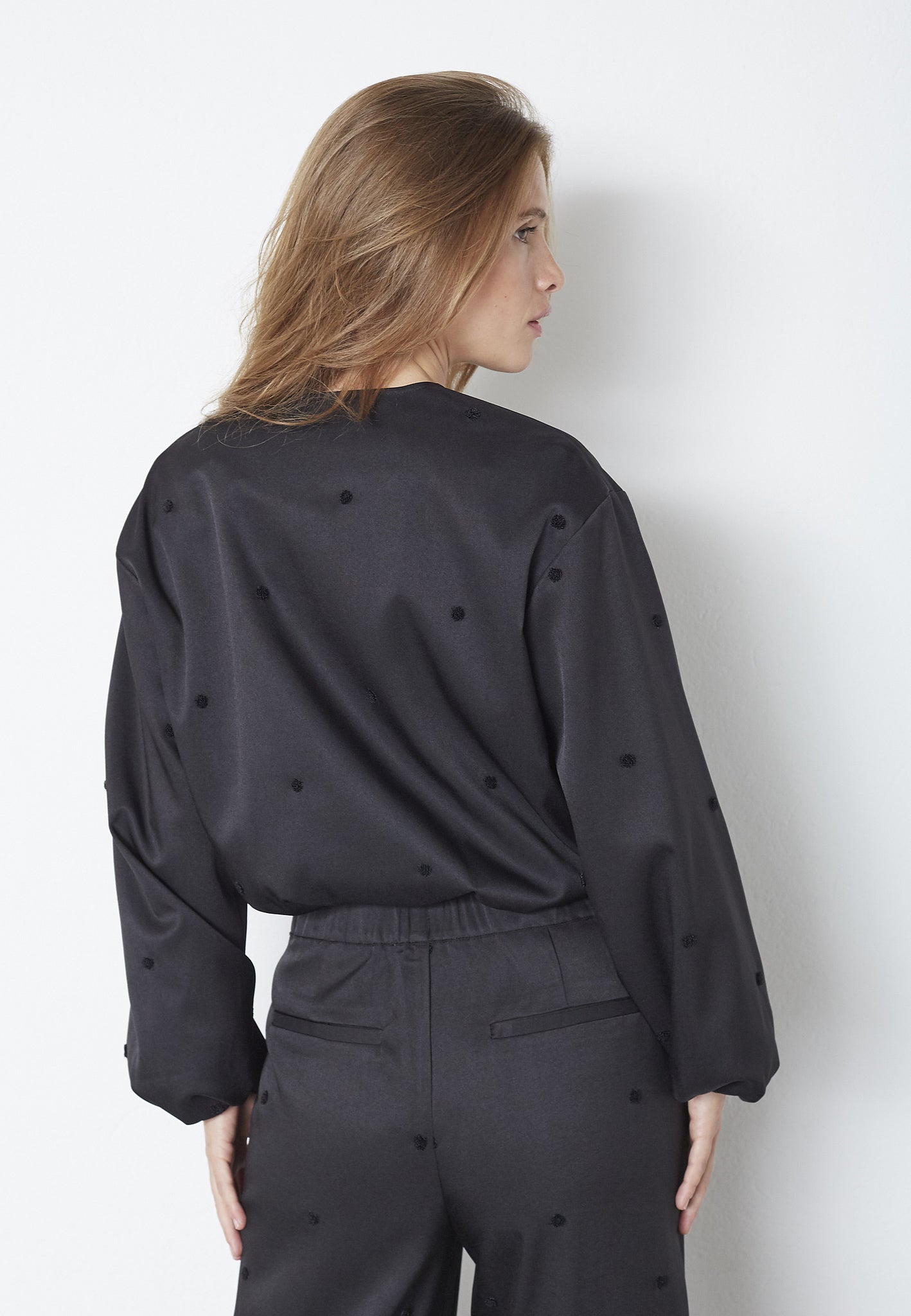 Co’Couture - CloverCC Dot Balloon Jacket