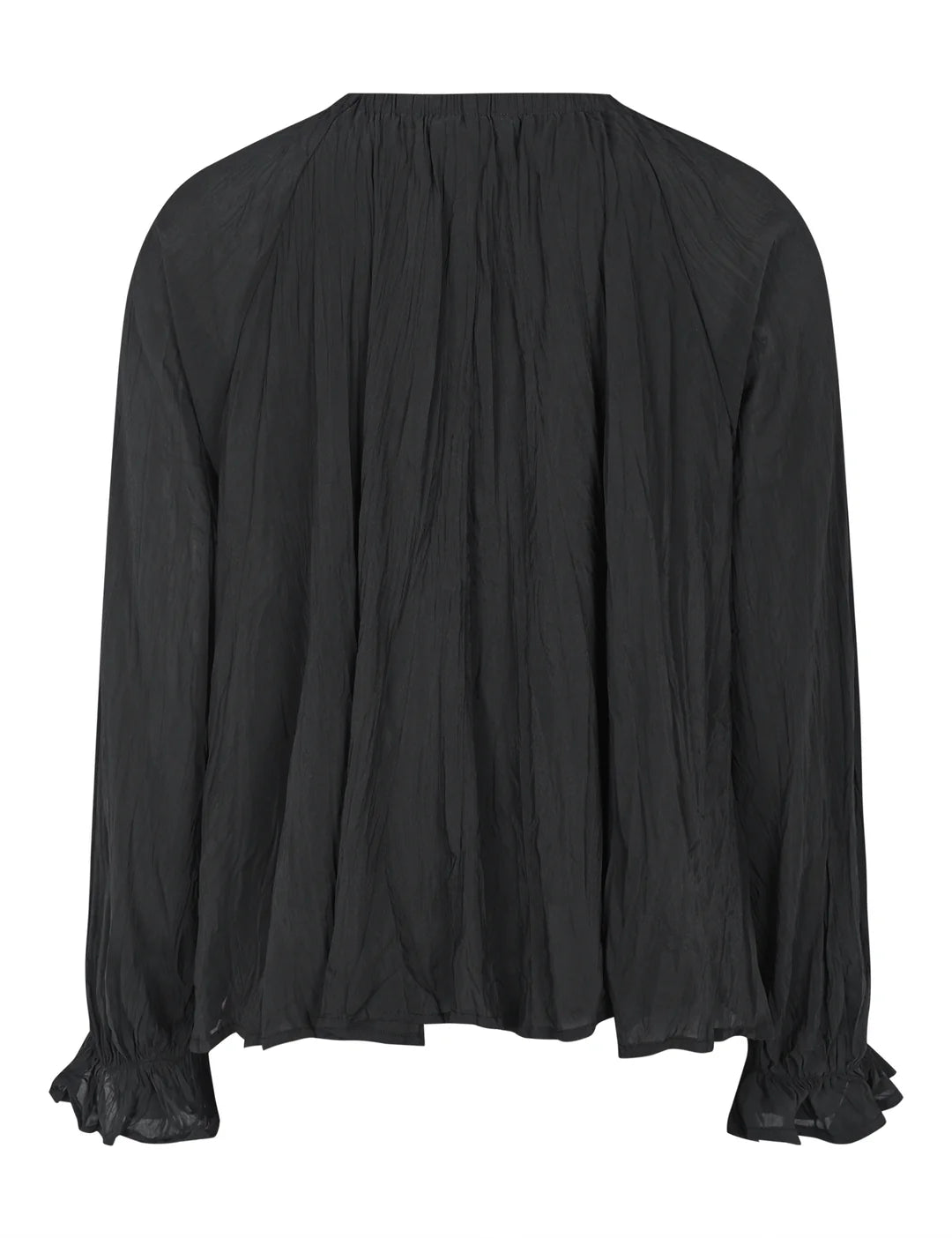 Esmé Studíos - ESTova LS Blouse GRS - Black