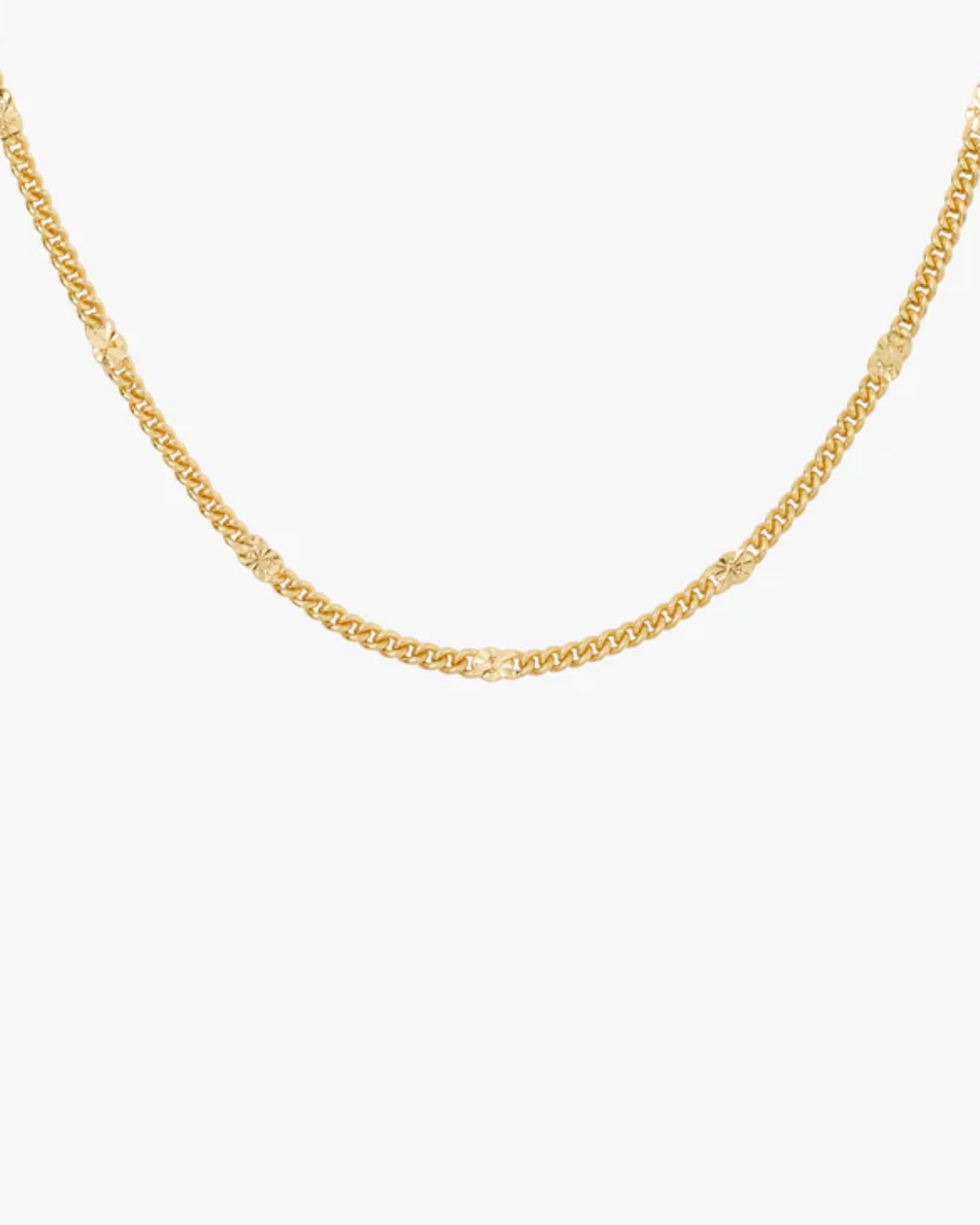 Wildthings Collectables - Dot chain necklace - Gold plated