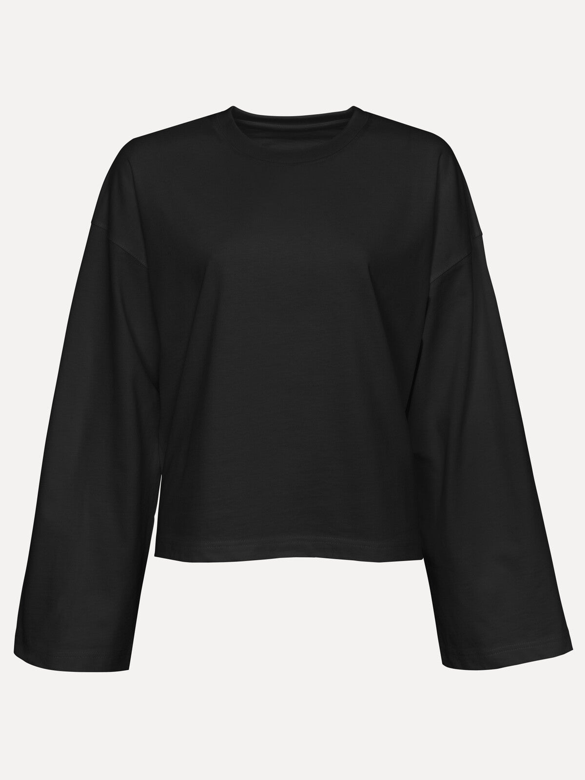 Les Soeurs - lange mouwen T-shirt Aline - Zwart