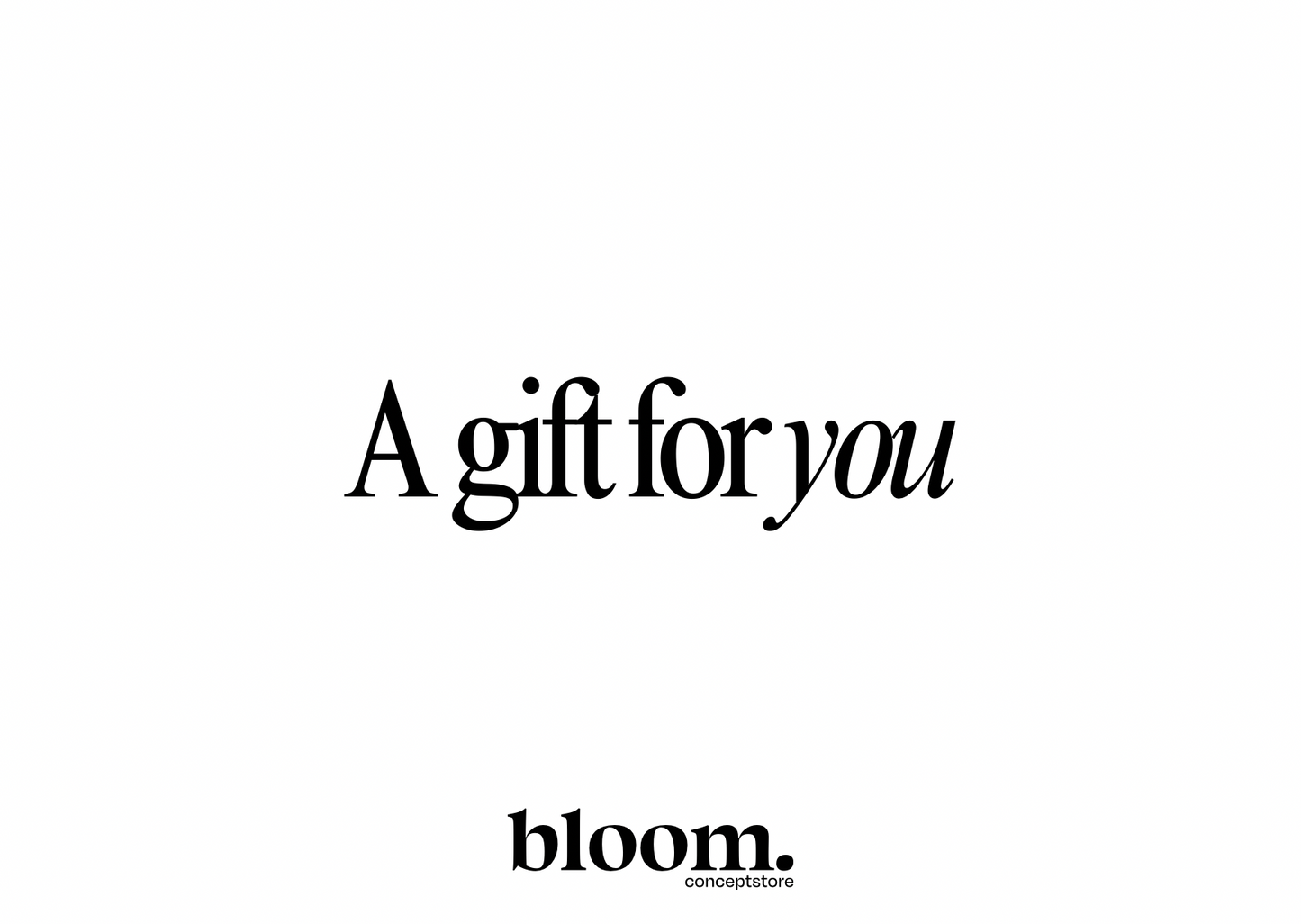 Cadeaubon bloom.