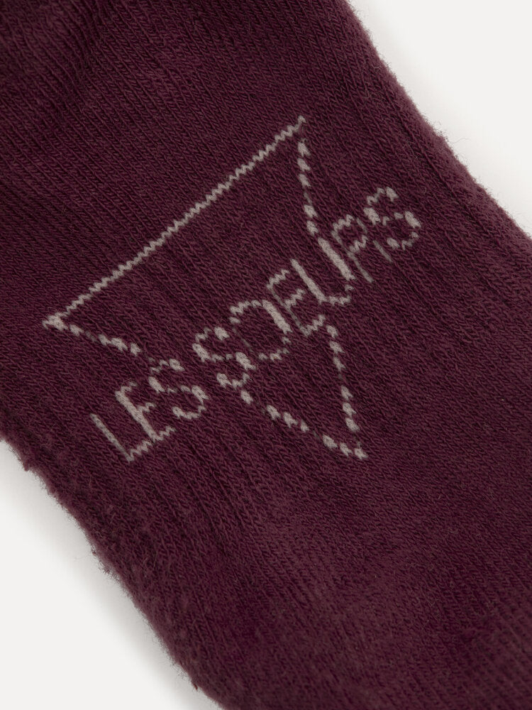 Les Soeurs - sokken burgundy
