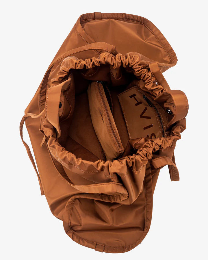 HVISK - SAGE BIG MATTE TWILL - BROWN CARAMEL