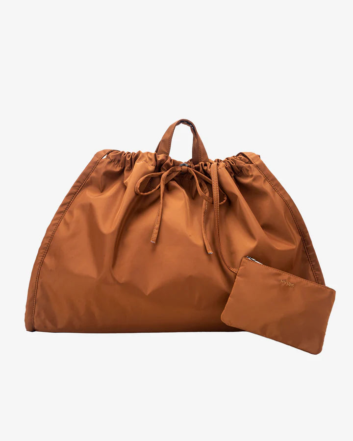 HVISK - SAGE BIG MATTE TWILL - BROWN CARAMEL