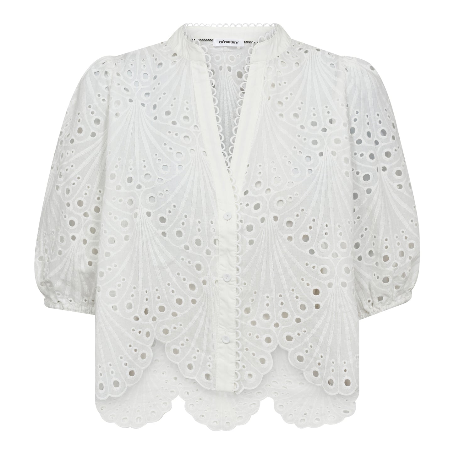 Co’Couture - NayaCC Anglaise SS Shirt