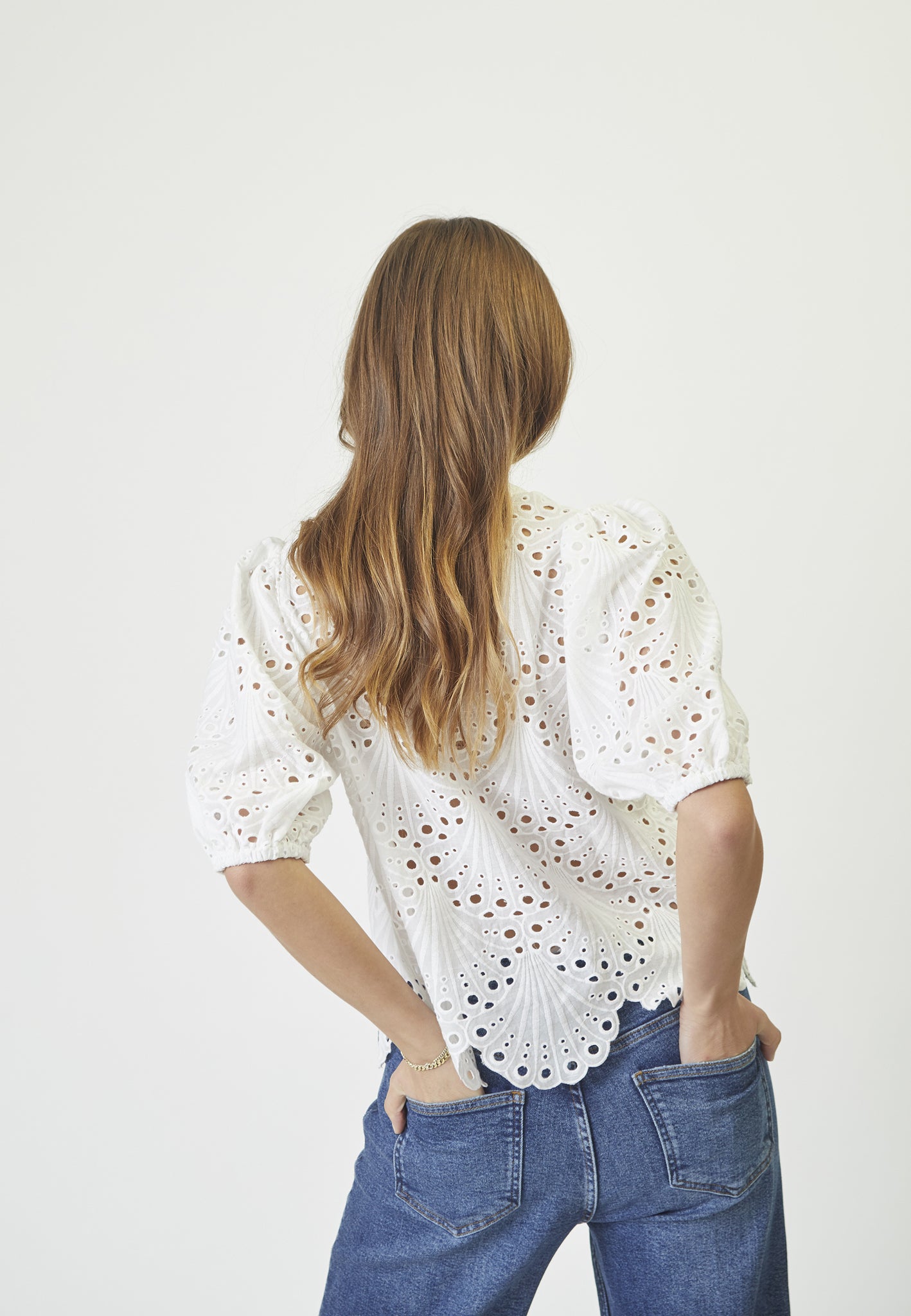 Co’Couture - NayaCC Anglaise SS Shirt