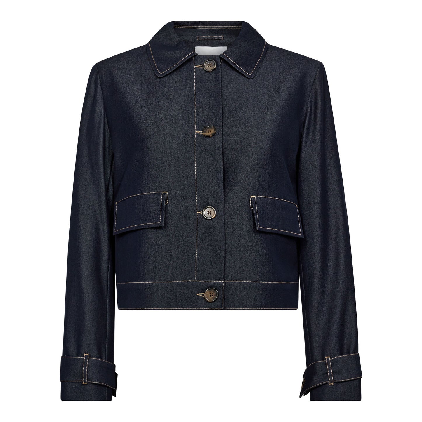 Co’Couture - TerryCC Denim Jacket Dark Denim
