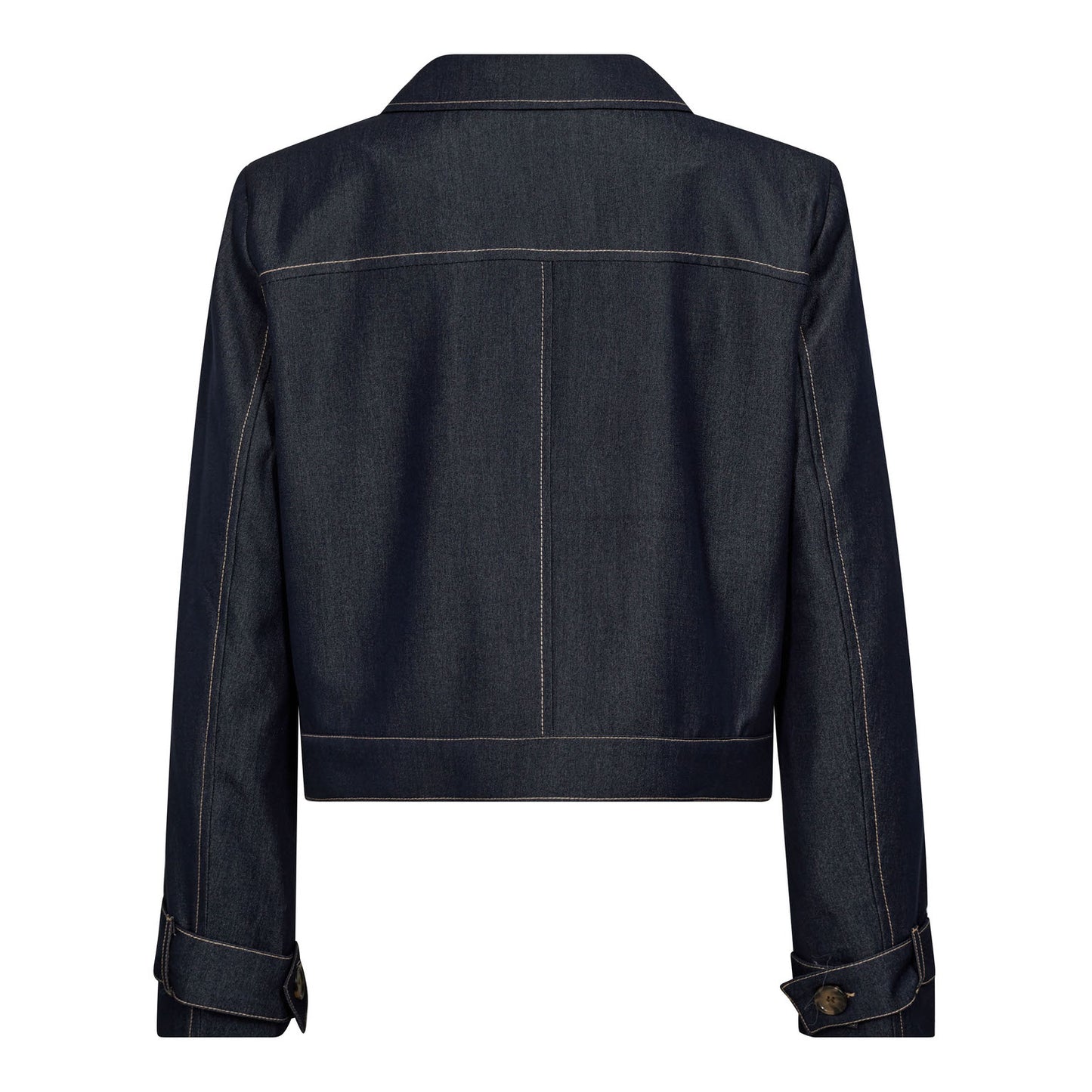 Co’Couture - TerryCC Denim Jacket Dark Denim