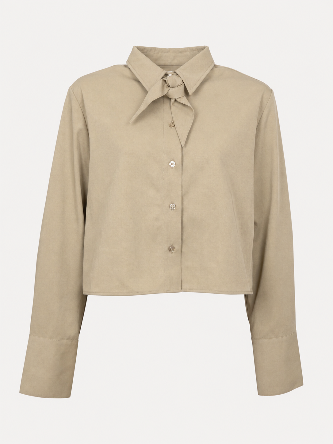 Les Soeurs - Dean Boxy Blouse - Sand – foto 1