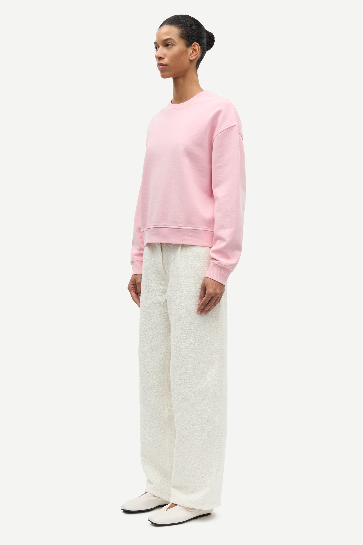 Samsøe Samsøe - Savan Sweat - Bleached Mauve Pigment