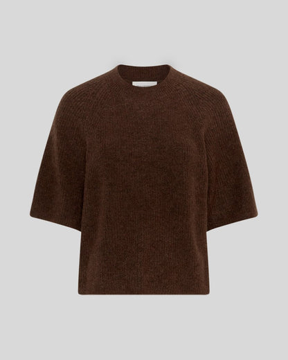 MSCH Copenhagen - MSCHMilania Hope 2/4 Pullover - Slate Black Mel