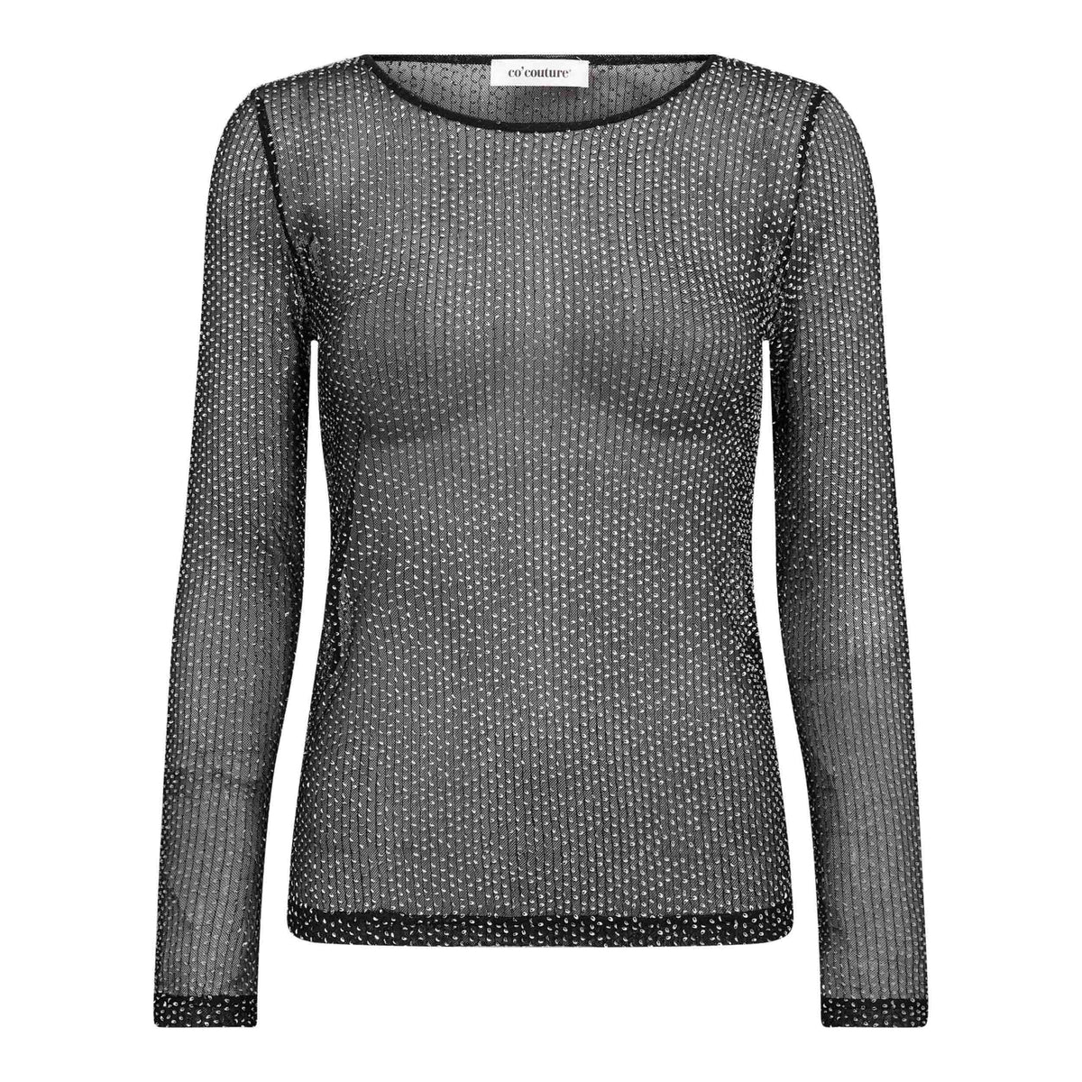 Co’Couture - NasoCC Sequin Blouse - Black