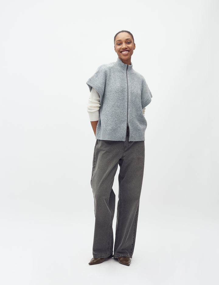 MbyM - Roselina Short-M Vest - Tradewinds Grey
