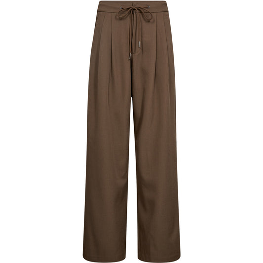Haute L’Amitié - Michelle Tailor Tie Tall Pants - Walnut