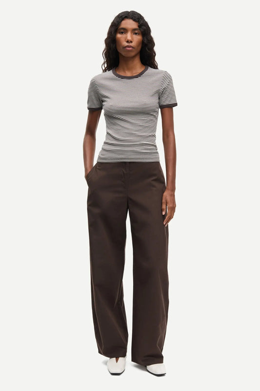 Samsøe Samsøe - Sarokos Trousers - Mulch