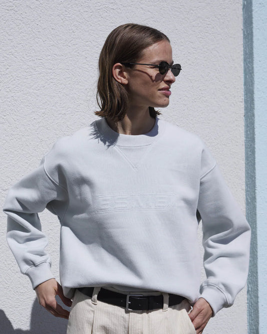Esmé Studios - ESRiley LS Sweat GOTS - Ice Melt