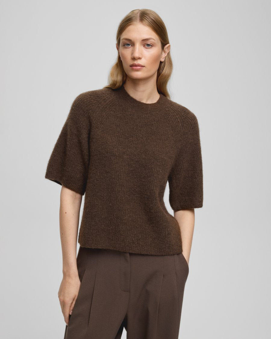 MSCH Copenhagen - MSCHMilania Hope 2/4 Pullover - Slate Black Mel
