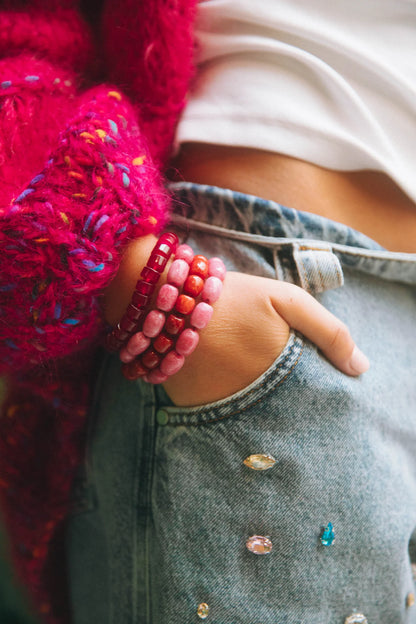 Bonnie Studios - William Pink Bracelet