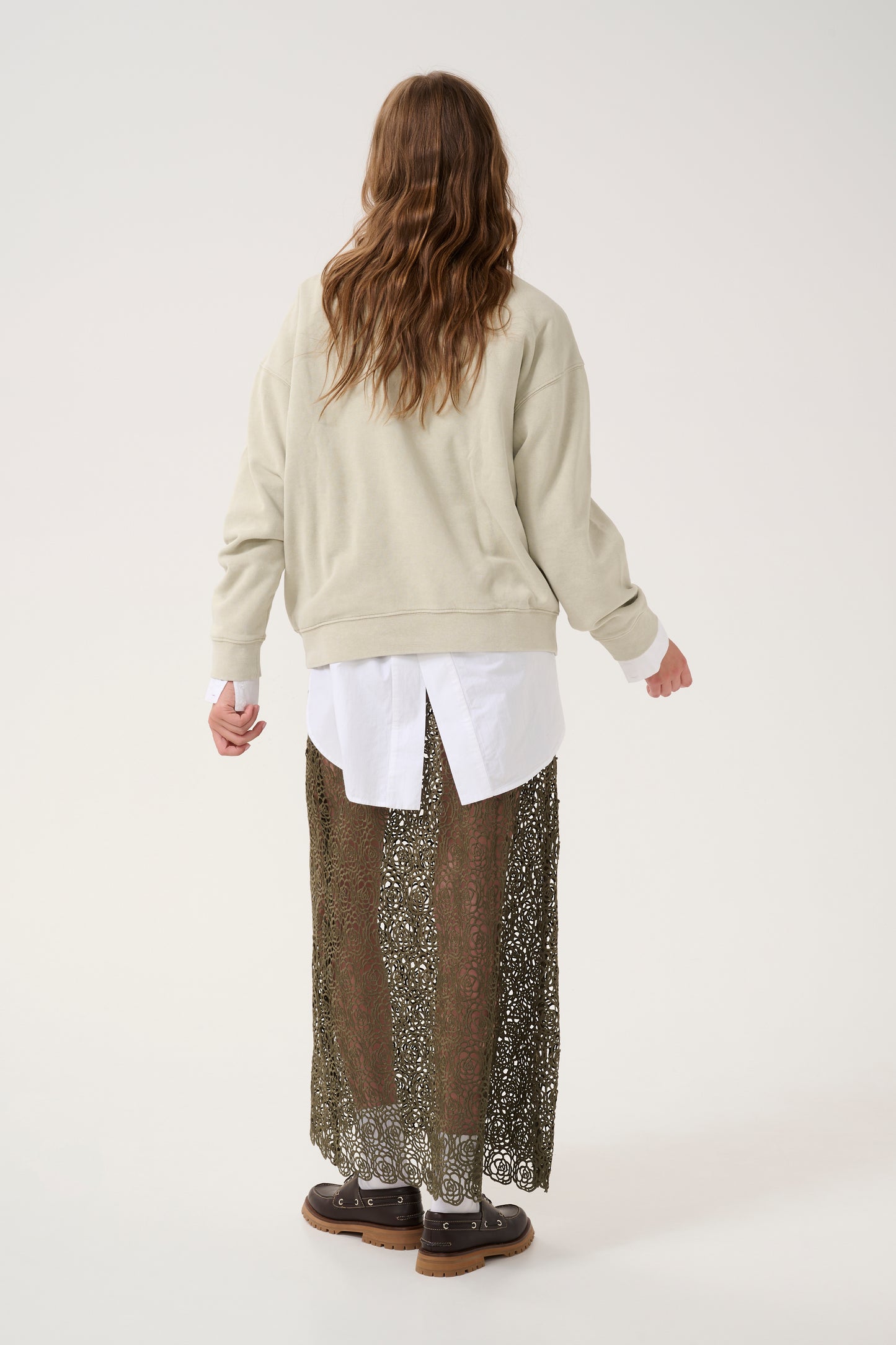 My Essential Wardrobe - DiegoMW Sweatshirt - Sandy Green