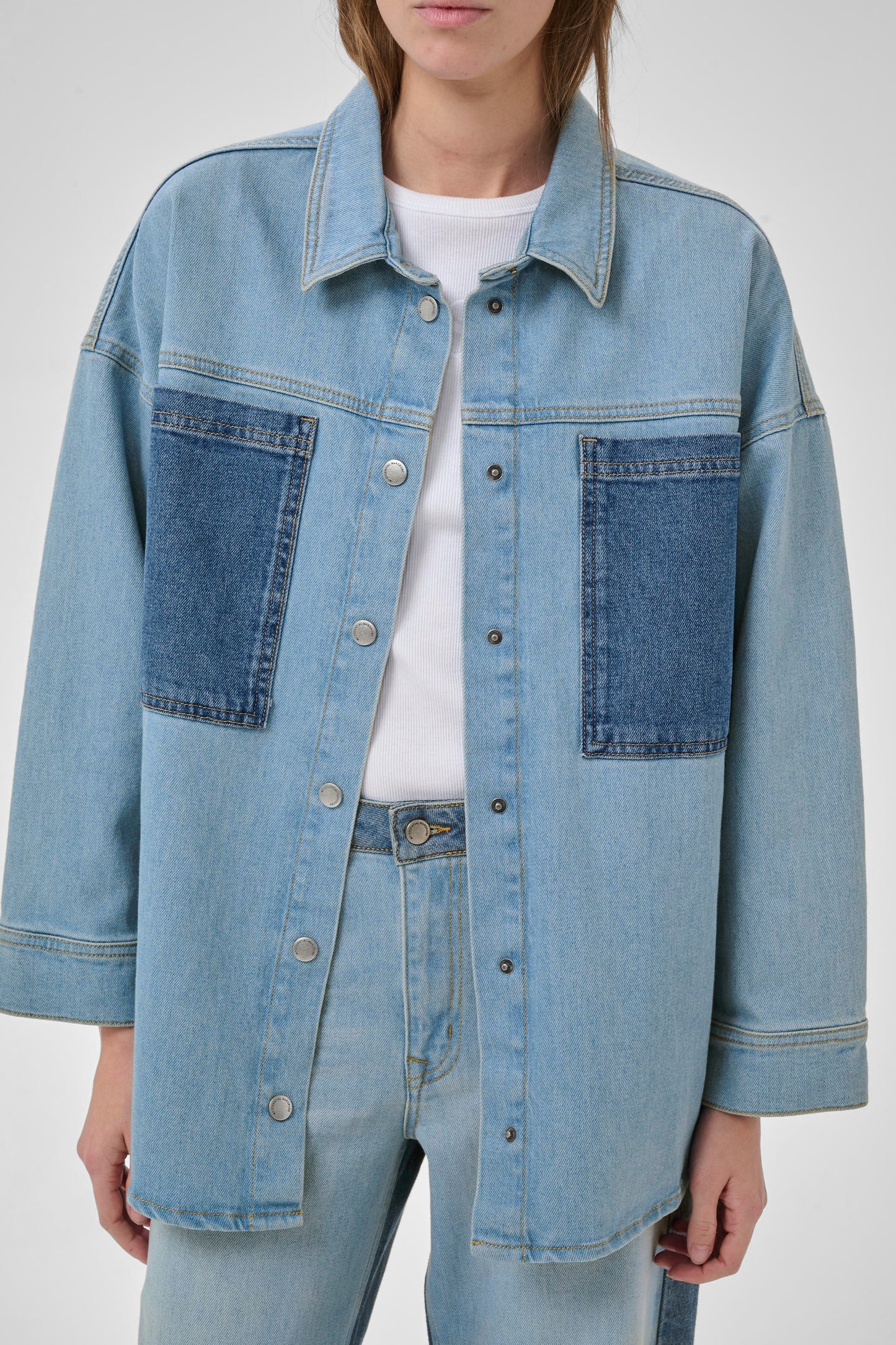 My Essential Wardrobe - MWMazie 139 Boxy Mix Shirt