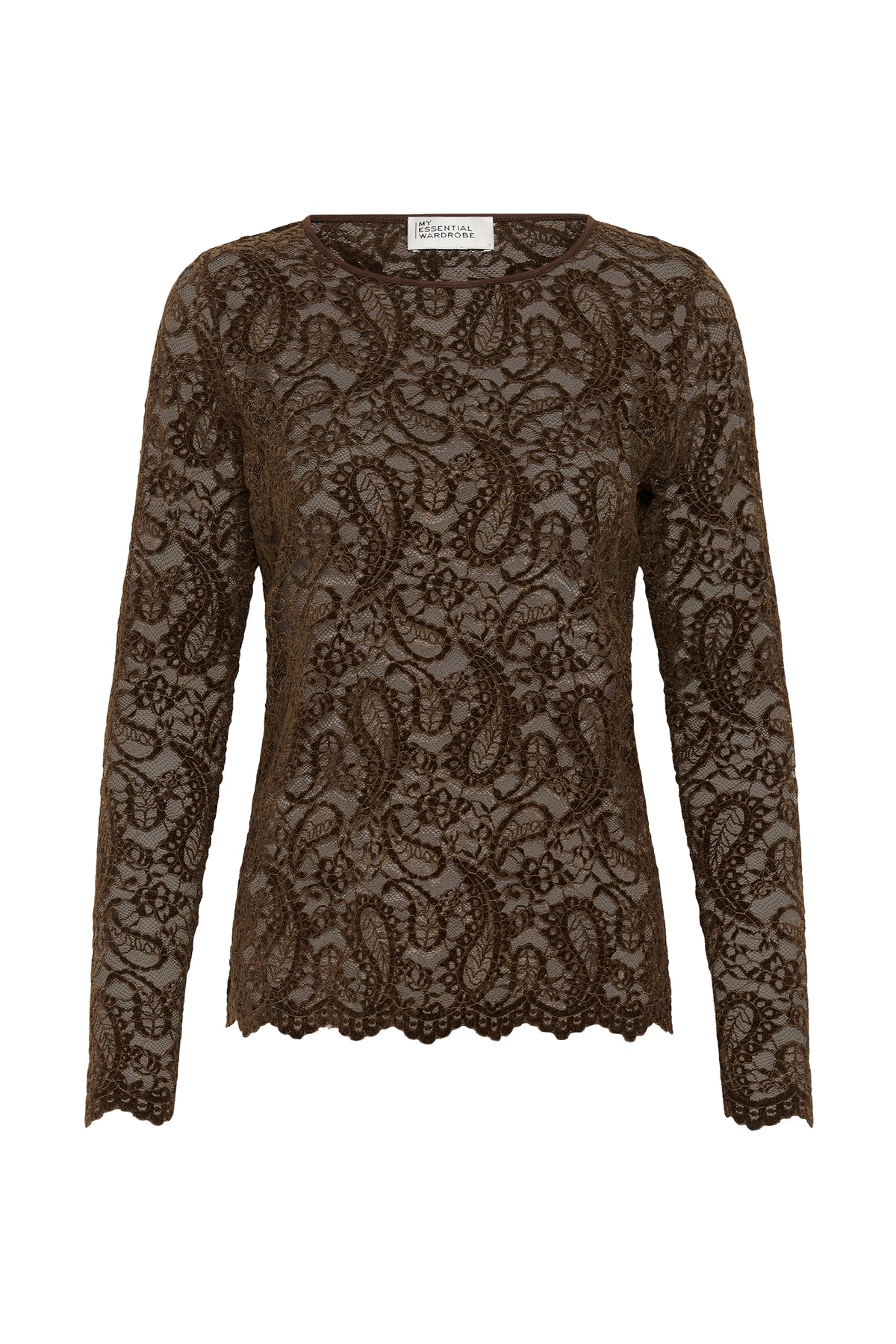 My Essential Wardrobe - MWSalvi LS Lace Blouse