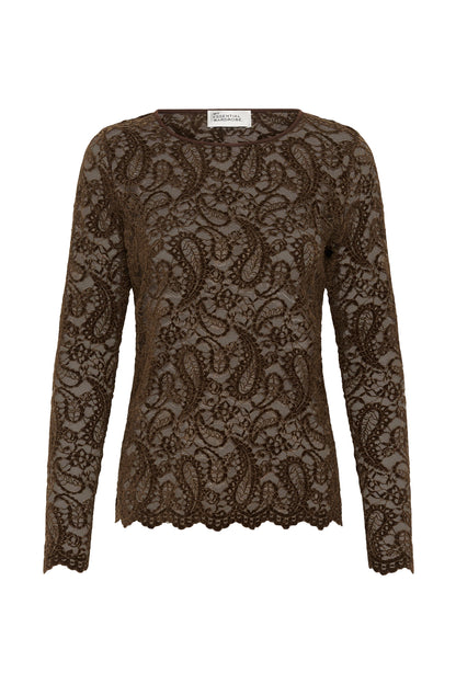 My Essential Wardrobe - MWSalvi LS Lace Blouse
