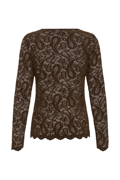 My Essential Wardrobe - MWSalvi LS Lace Blouse