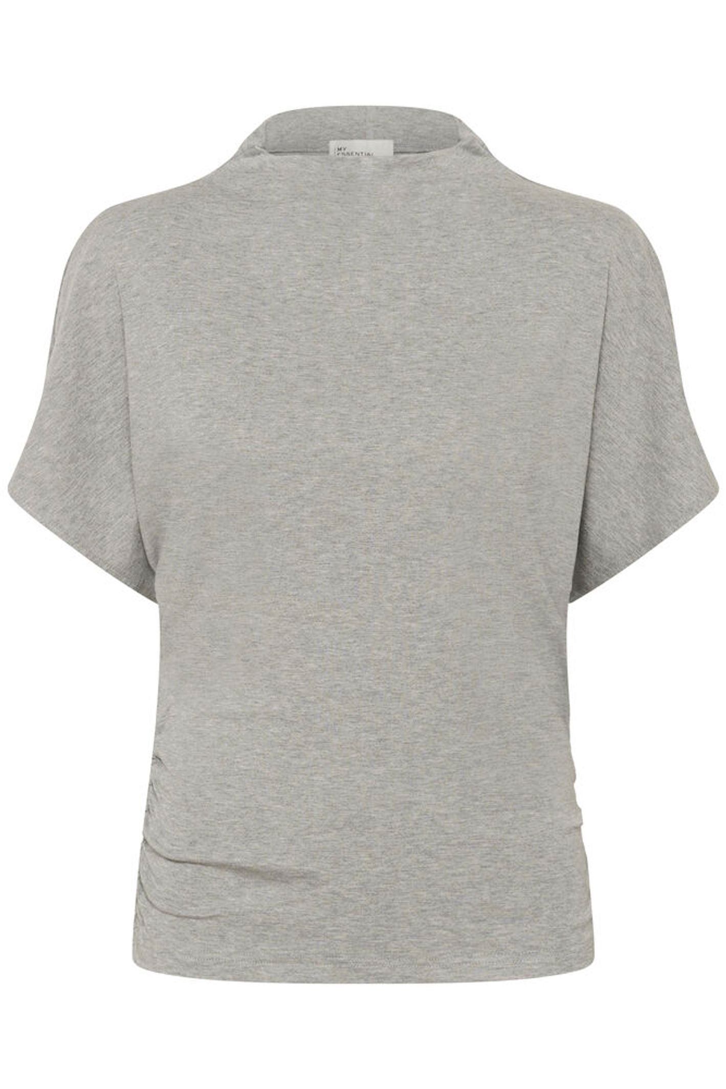My Essential Wardrobe - NuptiMW Blouse - Light Grey Melange