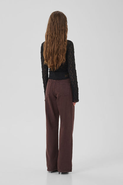 My Essential Wardrobe - MWEtta Turtleneck Blouse - Black