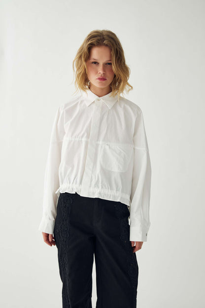 NOELLA - N-Natali Shirt - White
