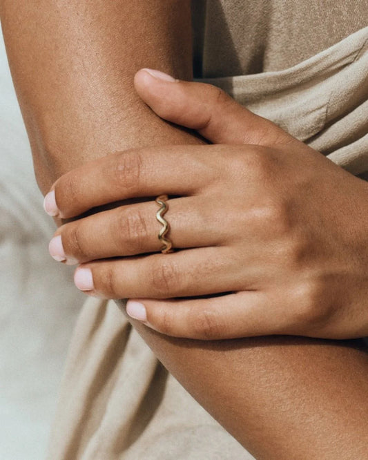 EDBLAD - Spiral Ring Gold