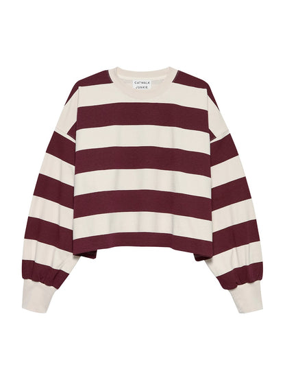 CATWALK JUNKIE. - Oversized striped long sleeve